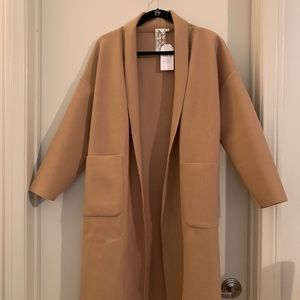 Oversized Brown Trench Coat *NEVER WORN*